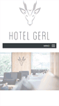 Mobile Screenshot of hotel-gerl.at